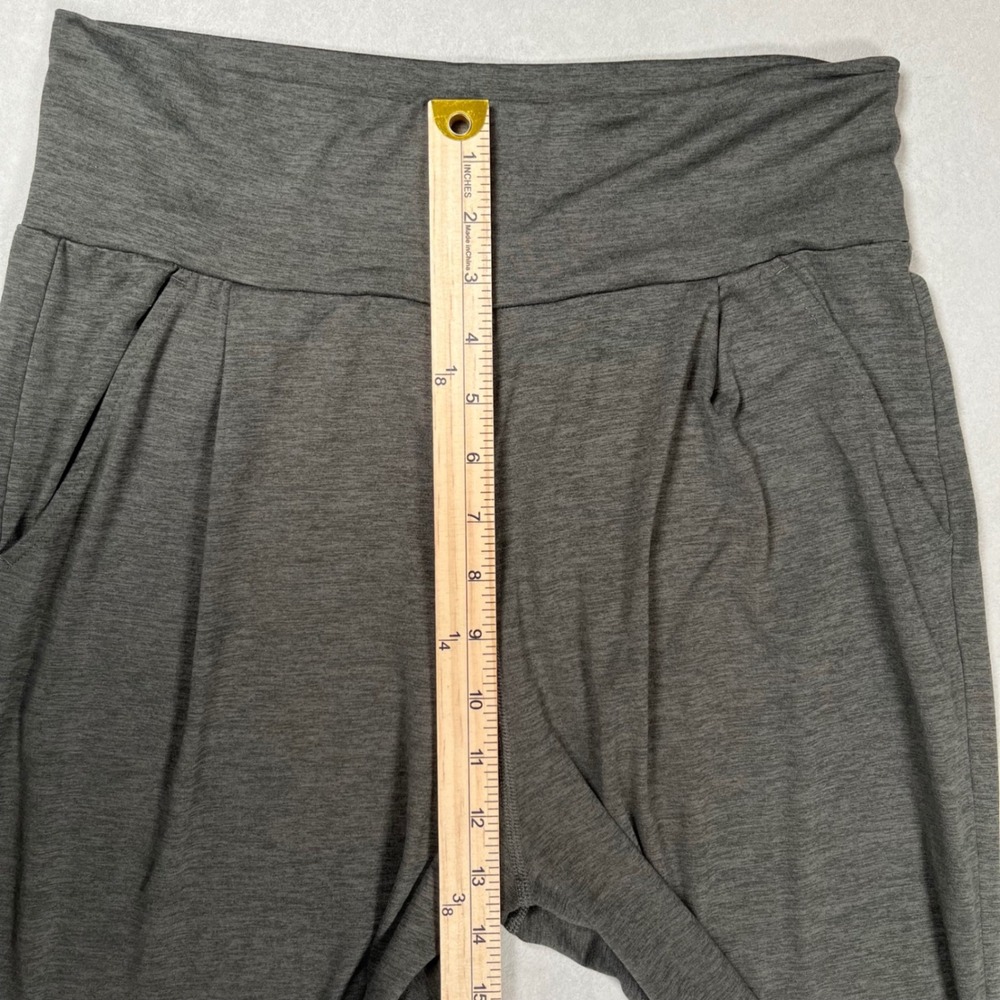 Vuori Lux At Ease Harem Joggers Women Medium Oregano Heathered High Rise Pockets - Picture 5 of 6